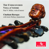 Album artwork for THE UNDISCOVERED VIOLA D’AMORE
