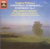 Album artwork for Vaughan Williams: Symphonies #3 and #5 / Boult