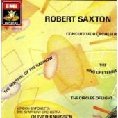 Album artwork for Saxton: Orchestral Works / Knussen