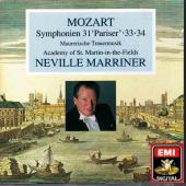 Album artwork for Mozart: Symphony #31 'Paris', etc / Marriner