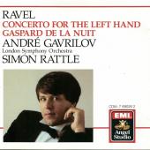 Album artwork for Ravel: Concerto for the Left Hand / Gavrilov, Ratt