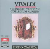Album artwork for Vivaldi: 5 Concerti Veneziani / Collegium Aurem