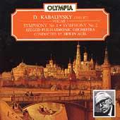 Album artwork for Kabalevsky: Symphonies 1 & 2
