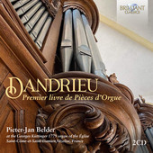 Album artwork for Dandrieu: Premier livre de pièces D'orgue