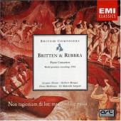 Album artwork for BRITTEN & RUBBA: PIANO CONCERTOS