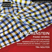 Album artwork for N. Borenstein: Piano Works
