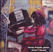 Album artwork for Rediscovering..... Imelda Delgado, pianist
