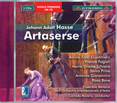 Album artwork for Hasse: Artaserse