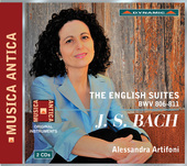 Album artwork for Bach: The English Suites, BWV 806-811