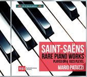 Album artwork for Saint-Saëns: Rare Piano Works Played on a 1923 Pl