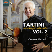 Album artwork for Tartini: Sonatas for Solo Violin, Vol. 2