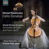 Album artwork for Nikolai Myaskovsky Cello Sonatas  Nikolai Rimsky-k