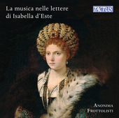 Album artwork for La musica nelle lettere di Isabella d'Este