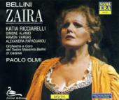 Album artwork for Bellini: Zaira / Ricciarelli, Alaimo, Vargas