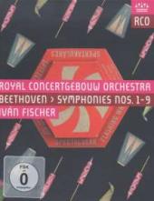 Album artwork for Beethoven: Symphonies Nos. 1 - 9 (BluRay)