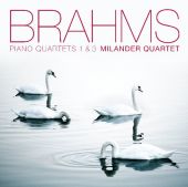 Album artwork for Brahms: Piano Quartets / Milander Quartet