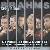 Album artwork for Brahms: String Sextets / Cypress String Quartet