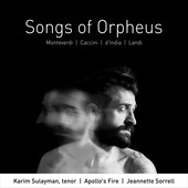 Album artwork for Songs of Orpheus / Sulayman, Sorrell