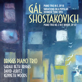 Album artwork for Gál: Piano Trio in E Major - Variations on a Vien
