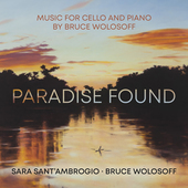 Album artwork for Paradise Found – Music for Cello and Piano by Br