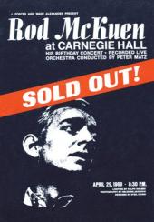 Album artwork for Rod McKuen: At Carnegie Hall Sold Out!
