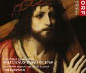 Album artwork for CPE Bach: Matthaus-Passion (Koopman)